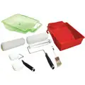 Paint Roller Kit for All Paints, Stain; Number of Pieces: 9