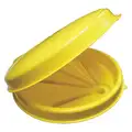 Funnel King Drum Funnel, Overall Capacity 2 gal, Spout OD 1 3?4", Spout Length 2", Color Yellow