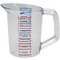 Measuring Cup, 1 pt Capacity, BPA Free Polycarbonate, Clear