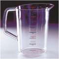 Rubbermaid Measuring Cup, 4 qt Capacity, Polycarbonate, Clear