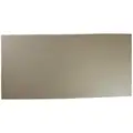 Neoprene Rubber Sheet, 12"W x 3 ft.L x 1/2"Thick, 50A, Plain Backing Type, 500% Elongation, White