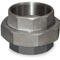 Union: 316 Stainless Steel, 1 1/4" x 1 1/4" Fitting Pipe Size, Female NPT x Female NPT