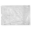 Block 24"L x 16"W Standard Reclosable Poly Bag with Drawstring Closure, Clear; 2.0 mil Thickness