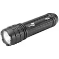 Industrial Aluminum LED Handheld Mini Flashlight, Maximum Lumens Output: 210, Black