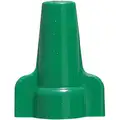 Buchanan Twist On Wire Connector, Application General Purpose, Wire Connector Style Wing, Color Green