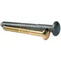 Steel Blind Rivet with Structural Brazier Head Type, 1/4" Dia., .250-.266 Hole Size