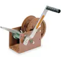 Dutton-Lainson 7-1/2"H Pulling Hand Winch with 2500 lb. 1st Layer Load Capacity; Brake Included: No