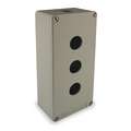 Schneider Electric Pushbutton Enclosure, Number of Columns 1, Number of Holes 3, 13, 4 NEMA Rating
