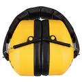 Condor Over-the-Head Ear Muffs, 26 dB Noise Reduction Rating NRR, Dielectric No, Yellow