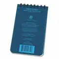 Rite In The Rain Notebook: 3 in x 5 in Sheet Size, Blue, Polydura, White, Universal