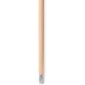 Tough Guy Wet Mop Handle, Screw On Mop Connection Type, Natural, Wood, 60" Handle Length