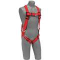 PRO Full Body Harness with 420 lb. Weight Capacity, Red, M/L