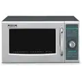 Sharp Professional Microwave: Stainless Steel, 1 cu ft Oven Capacity, 1,000 W Cooking Watt, R21LCFS