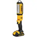 Dewalt LED Rechargeable Worklight, Yellow/Black Plastic, Lithium-Ion Battery Type