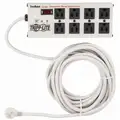 Tripp Lite Surge Protector Outlet Strip, 8 Total Number of Outlets, Gray, 25 ft., 3840 Rated Joules