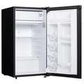 Danby Compact Refrigerator with Freezer Section, Residential, Black, 17 5/8" Overall Width