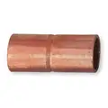Coupling, Rolled Tube Stop: Wrot Copper, Cup x Cup, 5/8 in x 5/8 in Copper Tube Size