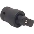 Westward Impact Universal Joint, Black Oxide, Locking Yes, Overall Length 2-1/2"