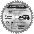 Black & Decker 77-717 7-1/4" Carbide Combination Circular Saw Blade, Number of Teeth: 18
