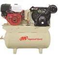 Stationary Air Compressor: 2 Stage, 13 hp Engine, Honda, 24 cfm, 30 gal Air Tank