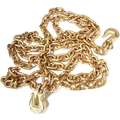 20 ft. Grade 70 Straight Chain, 1/2" Trade Size, 11,300 lb. Working Load Limit, For Lifting: No