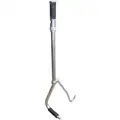 Steel Manhole Cover Lid Lifter; 300 lb. Capacity, Silver