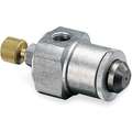 Lube Multi-Point Spray Valve, Air-Operated, Aluminum, Round, 2-3/4" Overall Length