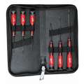 Milwaukee General Purpose Screwdriver Set, Phillips, Slotted, Ergonomic, Number of Pieces 6