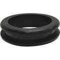 Style 1 Rubber Grommet, 1-1/2" I.D., 2" O.D., 1/4" Panel Thickness, PK25