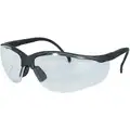 Pyramex Venture II Bifocal Safety Glasses +1.5 Diopter, Black Frame, Clear Lens, Polycarbonate, Scratch-Resistant
