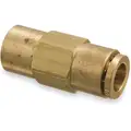 Female Connector, 1/4-18, 1/4 In Tube Sz