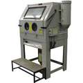 Allsource Pressure-Feed Abrasive Blast Cabinet, Work Dimensions: 33" x 46" x 34", Overall: 69" x 81" x 57