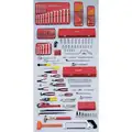Number of Pieces 157, General Purpose, Metric, Tool Storage Included Yes