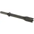 Westward Pneumatic Chisel, 0.401" Round Shank, 6" Tool Overall Length, 3/8" Chisel Tip Width