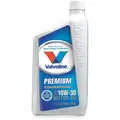 Valvoline Conventional Engine Oil, 1 qt. Bottle, SAE Grade: 10W-30, Amber