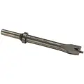 Westward Pneumatic Chisel, 0.401" Round Shank, 5-3/8" Tool Overall Length, 5/8" Chisel Tip Width