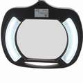 Aven Rectangular Magnifier Light, LED/UV, 36" Arm Length, 2.25, 1,100 lm Lumens, Black