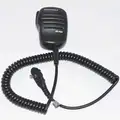 Motorola Remote Speaker Microphone: 3.5 mm Earphone Jack/Coil Cord/Mic Clip, Medium Duty