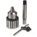 Keyed Drill Chuck Kit, 0.188" to 0.750" Capacity, 3MT Mounting Size