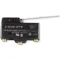 Omron 20A @ 480 V Hinge, Lever Industrial Snap Action Switch; Series A