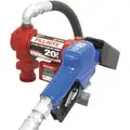 1/4 HP Cast Iron Rotary Vane Fuel Transfer Pump, 20 GPM, 12VDC