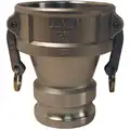 Stainless Steel Reducing Coupler/Adapter, Coupling Type DA, Female Coupler x Male Adapter Connection
