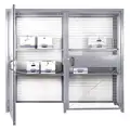 Bulk Storage Locker, Openings: 2, Shelves: 1, 96" W X 36" D X 84" H