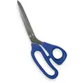 Westward 9" Right Hand Poultry Shear, Offset Handle Style, Sharp Tip Shape