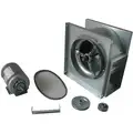 Dayton Blower, Belt Drive, Single Inlet Forward Curve With Drive Package, 15-1/16 Wheel Dia.