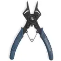 Westward Convertible Retaining Ring Pliers, For Bore Dia.: 1/2" to 1-1/2", Tip Angle: 0&deg;, Tip Dia.: 0.055