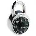 Master Lock Combination Padlock: Key-Controlled Dial Combo Padlocks, Less than 1 in, 1/2 in to 1 in, MASTER LOCK