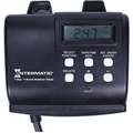 Intermatic Plug In Timer, Black, Min. Time Setting: 1 min., Max. Time Setting: 7 Days