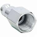 Quick Connect Hose Coupling: 1/4 in Body Size, 1/4 in Hose Fitting Size, Plug, Female