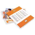 Swingline Laminating Pouches: Letter, 11.5 in Lg, 9 in Wd, 3 mil Thick, 100 PK